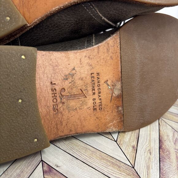 J Shoes Brown Leather Chukka BootMens sz 11 Lace-up  Handcrafted main image 7